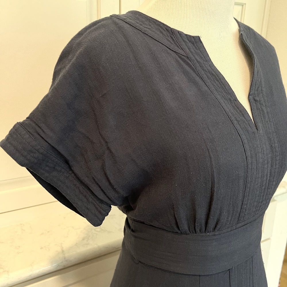 Navy Cremieux Womens Rosalie Sheath Dress size 2